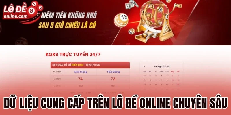 Lô Đề Online Chính Thức - Trang Tham Khảo Lô Đề Hàng Đầu Hiện Nay 2 Dữ liệu cung cấp trên Lô đề online chuyên sâu