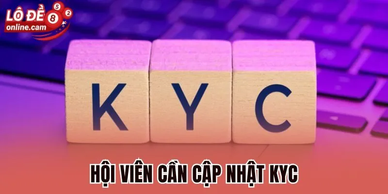 KYC - Cập Nhật Quy Định Mới, Xác Minh Độ An Toàn, Hợp Pháp 3 Hội viên cần cập nhật KYC