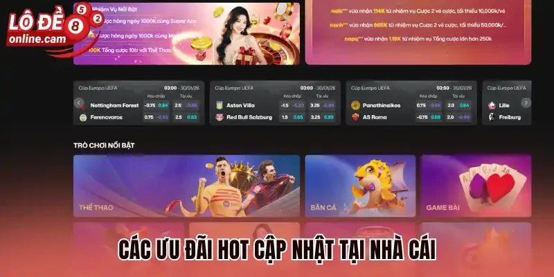 Rik88 - Tham Gia Chơi Lô Đề Thả Ga Nhận Hoàn Trả Đến 1,4% 3 Các ưu đãi hot cập nhật tại nhà cái