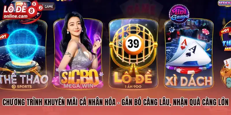 Rikvip - Đắm Chìm Vào Thế Giới Giải Trí Lô Đề Uy Tín 3 Chương trình khuyến mãi cá nhân hóa - gắn bó càng lâu, nhận quà càng lớn