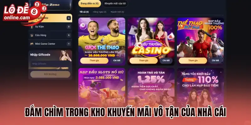 Vin88 - Cược Dễ Thành Công Cùng Nhà Cái Lô Đề Đẳng Cấp 3 Đắm chìm trong kho khuyến mãi vô tận của nhà cái