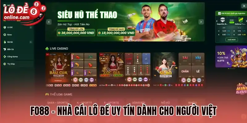 Fo88 - Săn Thưởng Tiền Tỷ Lô Đề Từ Các Kỳ Quay Số Công Khai 1 Fo88 - Nhà cái lô đề uy tín dành cho người Việt
