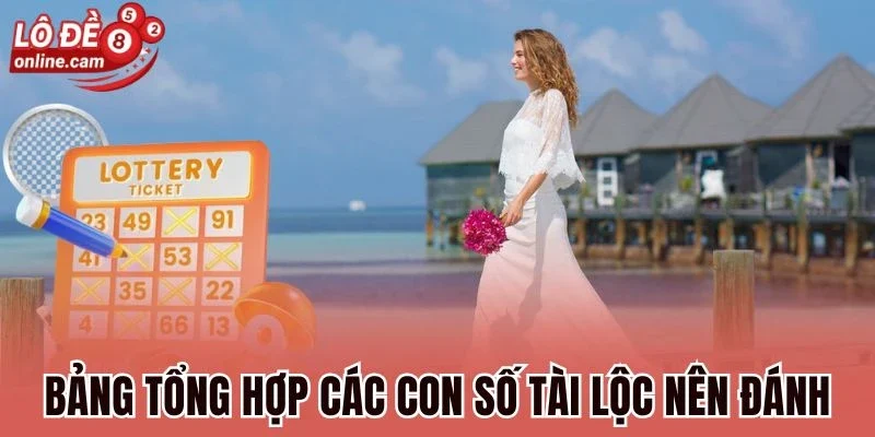 Mơ Thấy Đám Cưới - Điềm Báo Cùng Những Con Số Tài Lộc 3 Bảng tổng hợp các con số tài lộc nên đánh